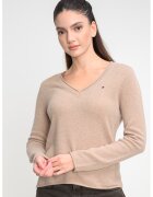Tommy Hilfiger Шпиц пуловер от вълна
