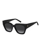 Tommy Hilfiger Слънчеви очила Cat-Eye с градиента - Избеляло черно
