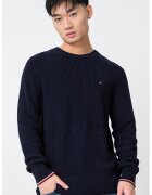 Tommy Hilfiger Слим пуловер от органичен памук