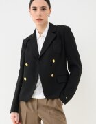 Tommy Hilfiger Слим сако Punto Черен