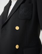 Tommy Hilfiger Слим сако Punto Черен