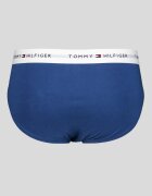 Tommy Hilfiger Слипове Signature - 3 чифта Прашно синьо/Антрацитно черно
