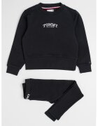 Tommy Hilfiger Суитшърт и клин - 2 части - Черен