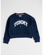 Tommy Hilfiger Суитшърт с лого - Небесносин/Тъмносин