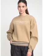Tommy Hilfiger Суитшърт с лого - Светлокафяв