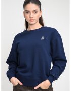 Tommy Hilfiger Суитшърт с паднали ръкави - Тъмносин