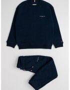 Tommy Hilfiger Суитшърт с памук - Тъмносин