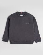 Tommy Hilfiger Суитшърт с памук Tъмносив