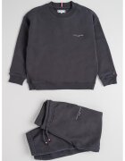 Tommy Hilfiger Суитшърт с памук - Tъмносив