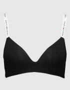 Tommy Hilfiger Сутиен с модал Бял/Черен