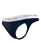 Tommy Hilfiger Танга с лого Тъмносин