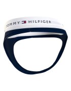 Tommy Hilfiger Танга с лого Тъмносин