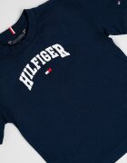 Tommy Hilfiger Тениска от памук с лого Бял/Ултрамарин синьо