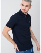 Tommy Hilfiger Тениска с органичен памук с яка