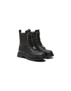 Tommy Hilfiger Туристически обувки за момичета - 304426216 - естествена кожа - черен