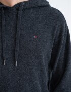 Tommy Hilfiger Вълнена горна пижама Антрацитно сиво