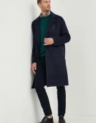 Tommy Hilfiger Вълнено палто MW0MW32795 Тъмносин