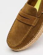 Tommy Hilfiger Велурени еспадрили Карамел