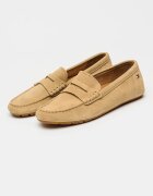 Tommy Hilfiger Велурени мокасини Бежов
