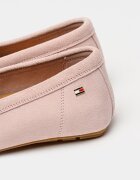 Tommy Hilfiger Велурени мокасини Пастелнорозов