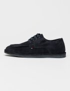 Tommy Hilfiger Велурени обувки Stitchdown Derby Черен