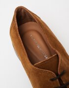 Tommy Hilfiger Велурени обувки Unit Коняк кафяв