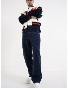 Tommy Hilfiger Яке бомбър с вълна - Мръснобял/Тъмносин