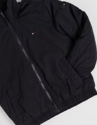 Tommy Hilfiger Яке Essential с качулка и цип Черен
