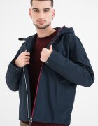 Tommy Hilfiger Яке с качулка и джобове Тъмносин
