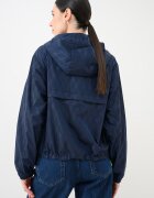 Tommy Hilfiger Яке с качулка и монограм Ултрамарин синьо