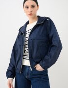 Tommy Hilfiger Яке с качулка и монограм Ултрамарин синьо