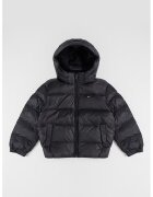 Tommy Hilfiger Зимно яке с качулка - Черен -