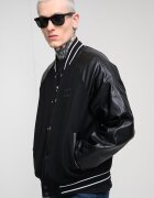Tommy Jeans Бомбър яке с вълна Черен