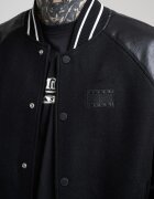 Tommy Jeans Бомбър яке с вълна Черен