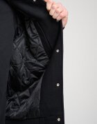 Tommy Jeans Бомбър яке с вълна Черен