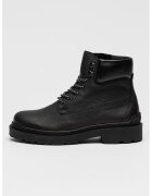 Tommy Jeans Боти с връзки - Черен