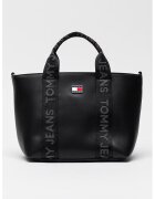 Tommy Jeans Чанта Tote Daily Elevated - Черен/Въглен сиво