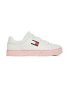 Tommy Jeans Дамски кецове - екологична кожа - бели