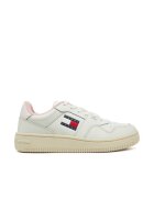 Tommy Jeans Дамски кецове - естествена кожа - бели - универсален дизайн