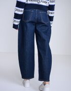 Tommy Jeans Дънки Barrel Jeanie със средновисока талия Тъмносин