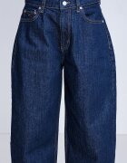 Tommy Jeans Дънки Barrel Jeanie със средновисока талия Тъмносин