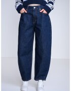 Tommy Jeans Дънки Barrel Jeanie със средновисока талия - Тъмносин