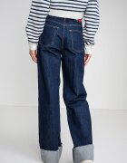 Tommy Jeans Дънки Claire от органичен памук с широк крачол Индигово синьо