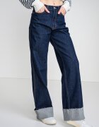 Tommy Jeans Дънки Claire от органичен памук с широк крачол Индигово синьо