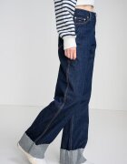Tommy Jeans Дънки Claire от органичен памук с широк крачол Индигово синьо