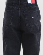 Tommy Jeans Дънки Mom с висока талия Антрацитно сиво