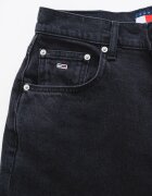 Tommy Jeans Дънки Mom с висока талия Антрацитно сиво
