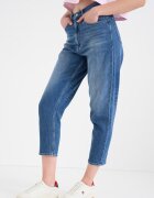 Tommy Jeans Дънки Mom с висока талия Кобалтово синьо