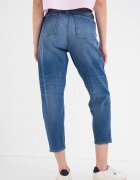 Tommy Jeans Дънки Mom с висока талия Кобалтово синьо