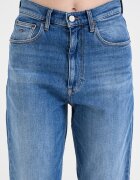Tommy Jeans Дънки Mom с висока талия Кобалтово синьо